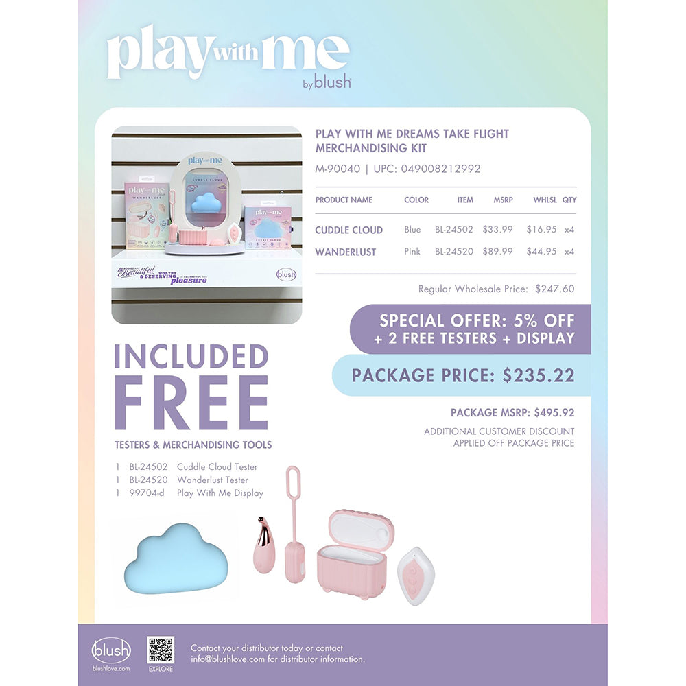 BLUSH - PLAY WITH ME DREAMS TAKE FLIGHT MERCHANDISING KIT