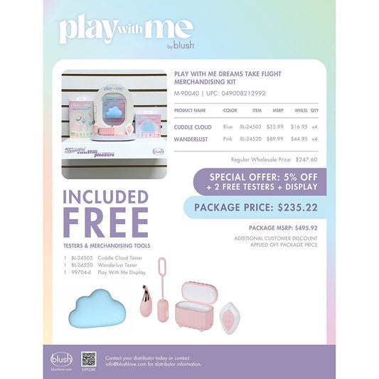 BLUSH - PLAY WITH ME DREAMS TAKE FLIGHT MERCHANDISING KIT