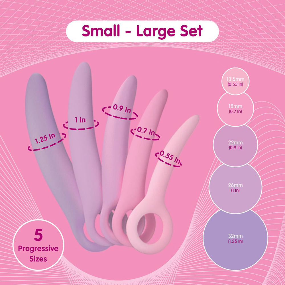SKINS CARE CURVED DILATORS 5-PIECE SET