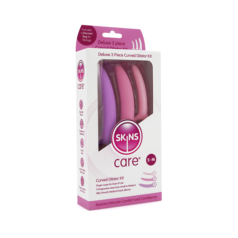 CREATIVE CONCEPTIONS - SKINS CARE CURVED DILATORS 3-PIECE SET (SMALL MEDIUM)