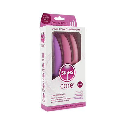 CREATIVE CONCEPTIONS - SKINS CARE CURVED DILATORS 3-PIECE SET (SMALL MEDIUM)