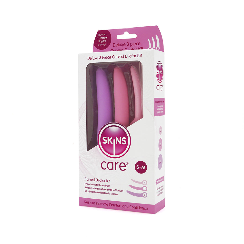 CREATIVE CONCEPTIONS - SKINS CARE CURVED DILATORS 3-PIECE SET (SMALL MEDIUM)