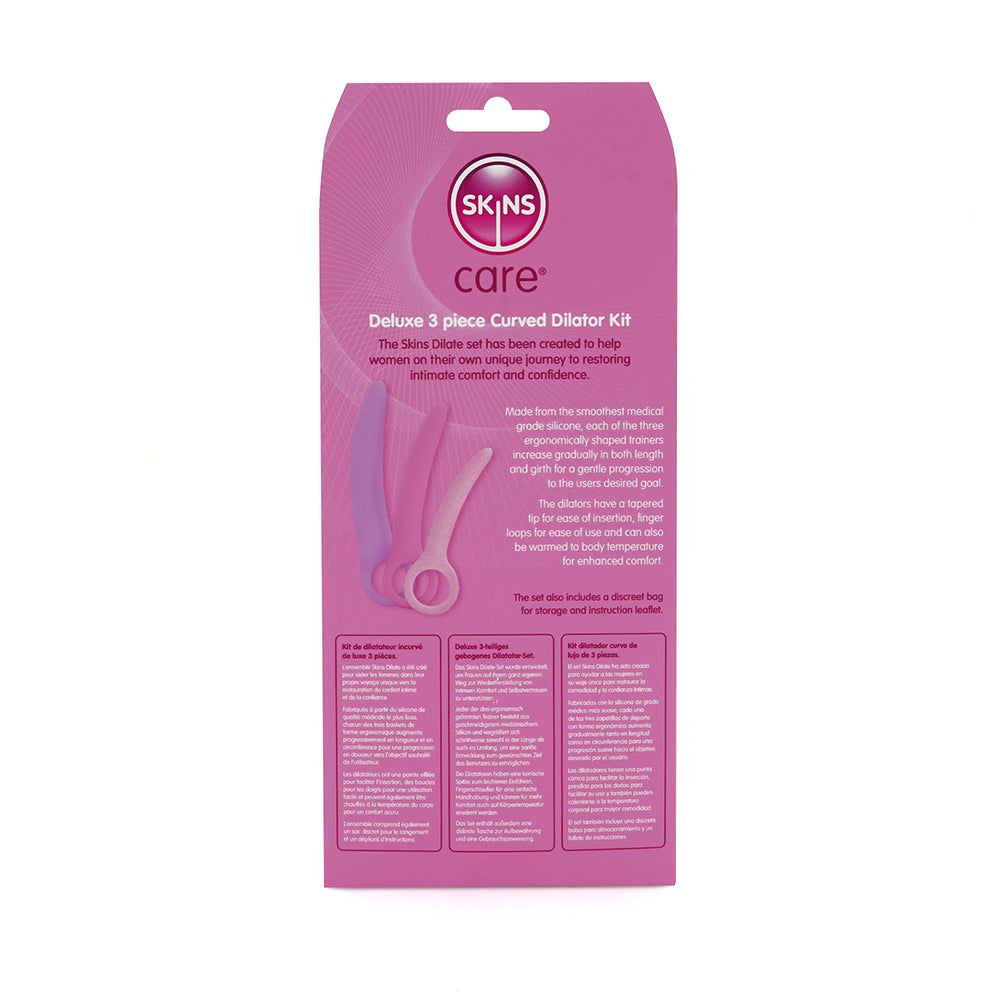 CREATIVE CONCEPTIONS - SKINS CARE CURVED DILATORS 3-PIECE SET (SMALL MEDIUM)