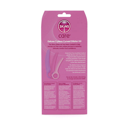 CREATIVE CONCEPTIONS - SKINS CARE CURVED DILATORS 3-PIECE SET (SMALL MEDIUM)