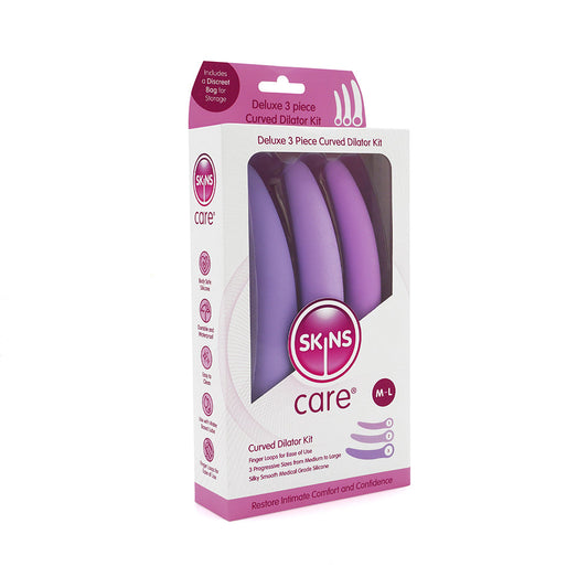 CREATIVE CONCEPTIONS - SKINS CARE CURVED DILATORS 3-PIECE SET (MEDIUM LARGE)