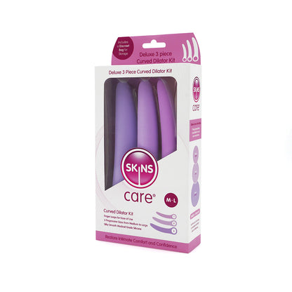 CREATIVE CONCEPTIONS - SKINS CARE CURVED DILATORS 3-PIECE SET (MEDIUM LARGE)