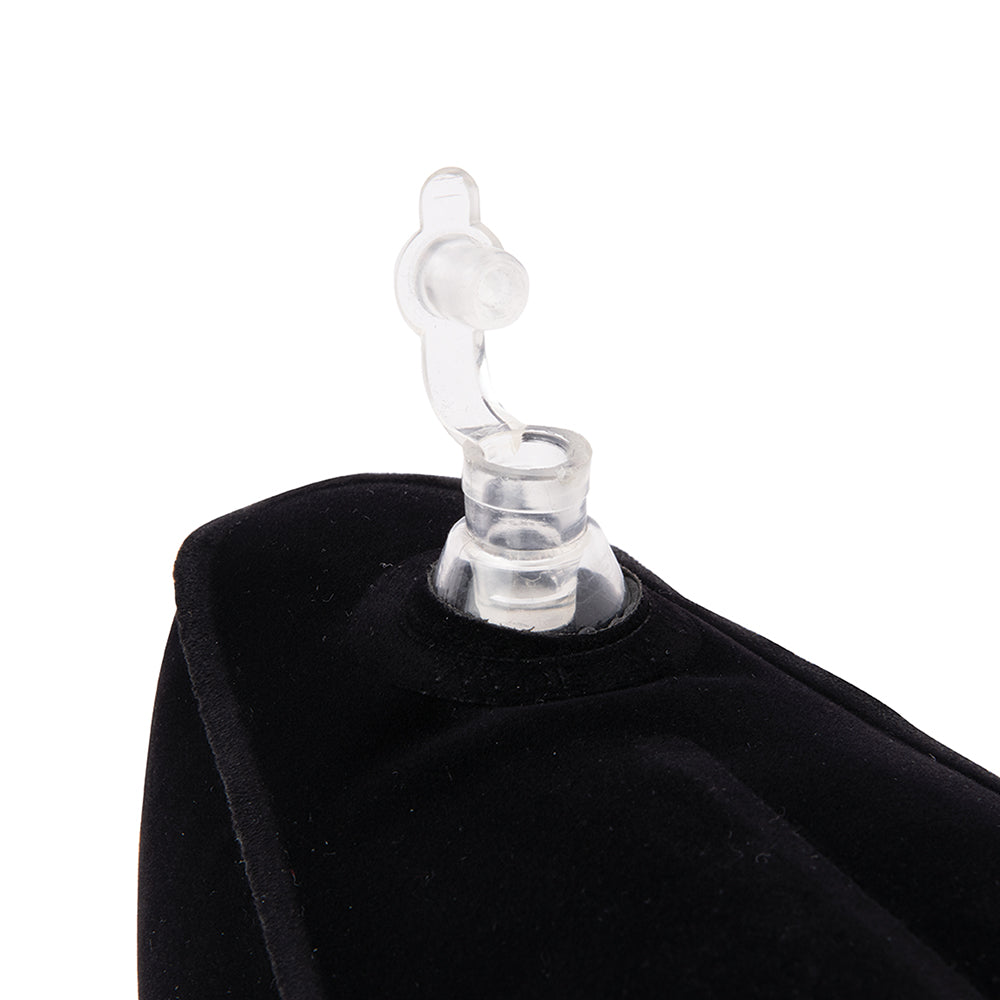 LUX FETISH INFLATABLE POSITION WEDGE WITH DETACHABLE CUFFS