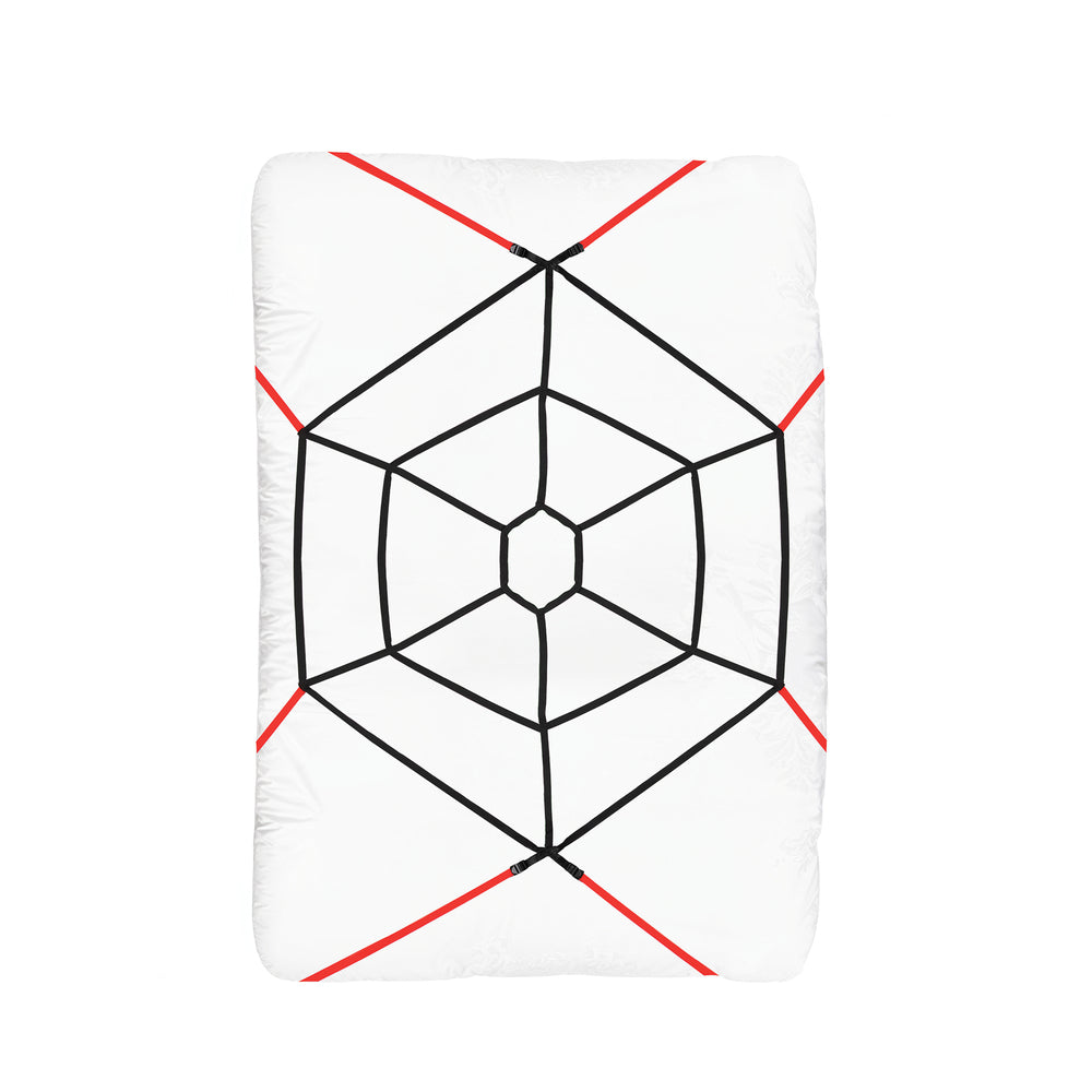 LUX FETISH WEBBED UP BEDSPREADER RESTRAINT SYSTEM