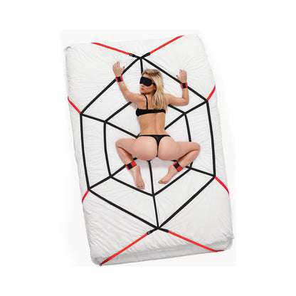 LUX FETISH WEBBED UP BEDSPREADER RESTRAINT SYSTEM