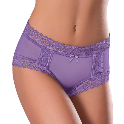 MAGIC SILK SWEETUMS CHEEKY HIPSTER BOY SHORT GRAPE S/M