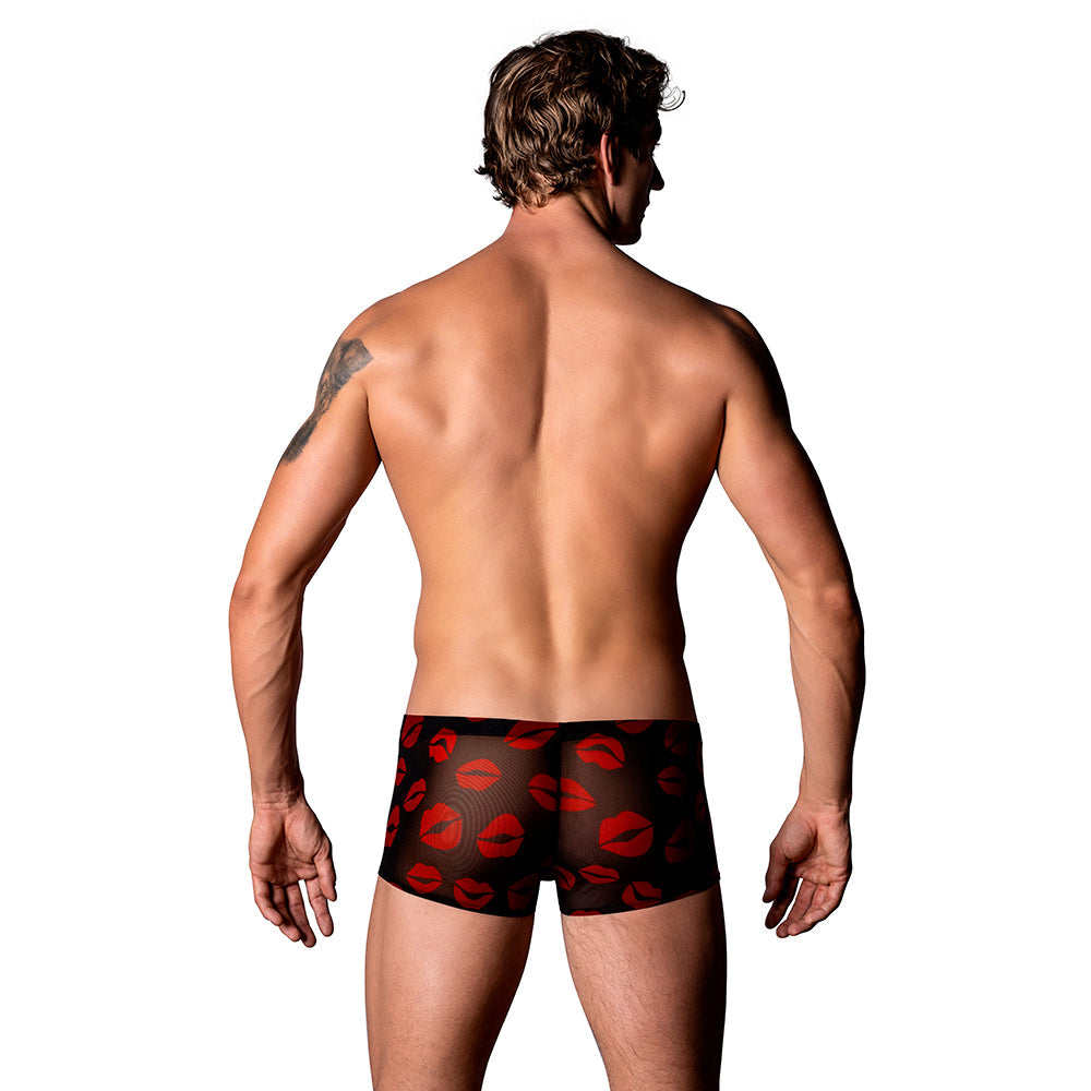 MALE POWER THE MATCHMAKER MINI SHORT SHEER LIPS M