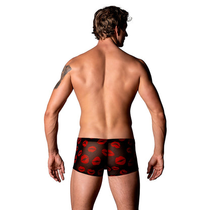 MALE POWER THE MATCHMAKER MINI SHORT SHEER LIPS M