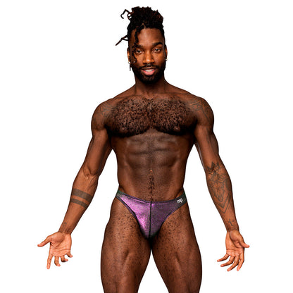 MALE POWER THE MATCHMAKER UPLIFT BONG THONG PURPLE S/M