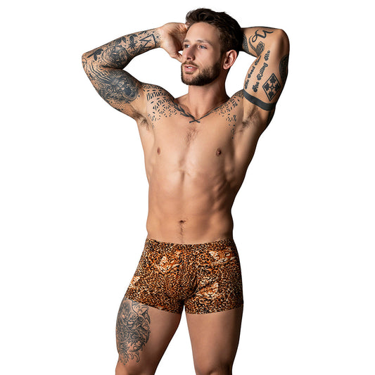 MALE POWER - EL DÚO DEFINITIVO CRB POUCH SHORT Y ANILLO PARA PENE ANIMAL