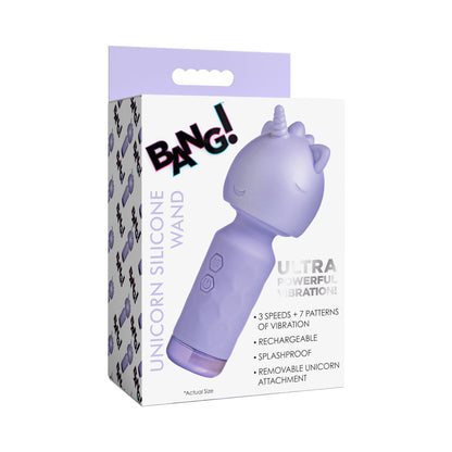 XR BRANDS - BANG! UNICORN SILICONE WAND