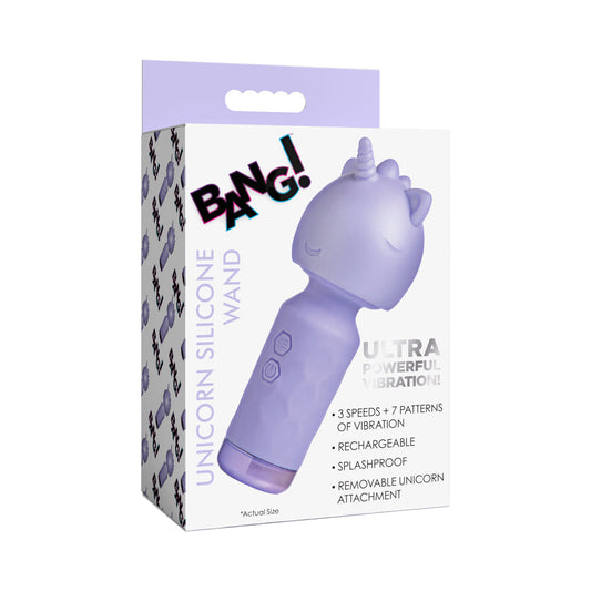 XR BRANDS - BANG! UNICORN SILICONE WAND