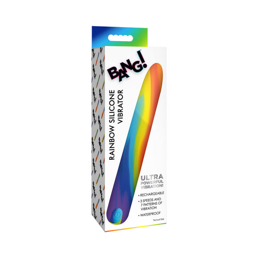MARCAS XR - VIBRADOR DE SILICONA BANG! RAINBOW