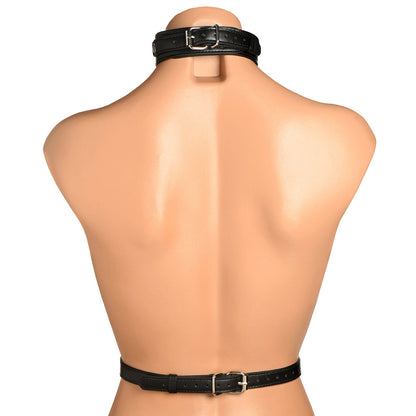 MASTER SERIES VIXEN CHEST HARNESS BLACK