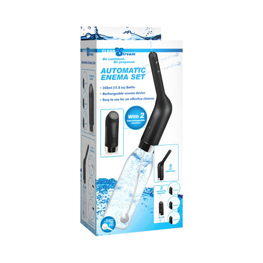 XR BRANDS - CLEANSTREAM AUTOMATIC ENEMA SET