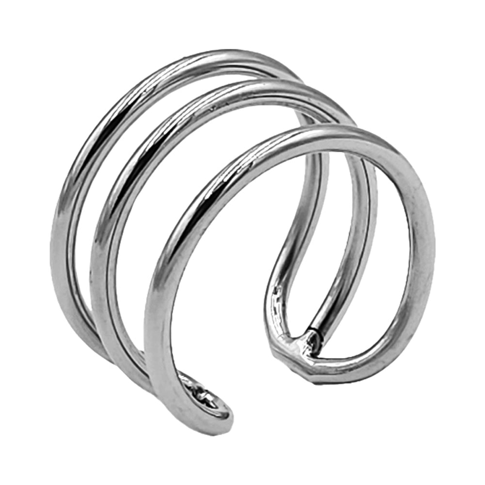 ROUGE STAINLESS STEEL TRIPLE WIRE GLANS RING