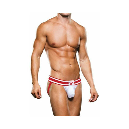 PROWLER - JOCK STRAP WHITE/RED 2XL