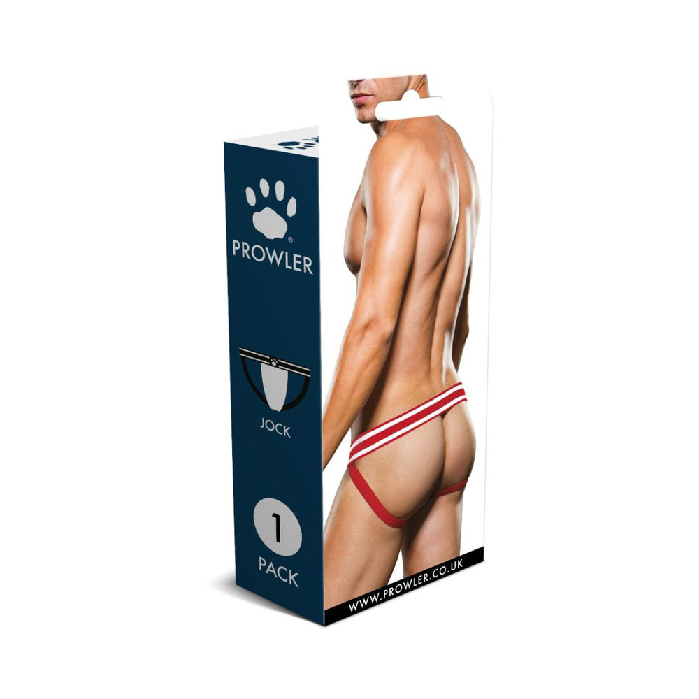 PROWLER - JOCK STRAP WHITE/RED 2XL