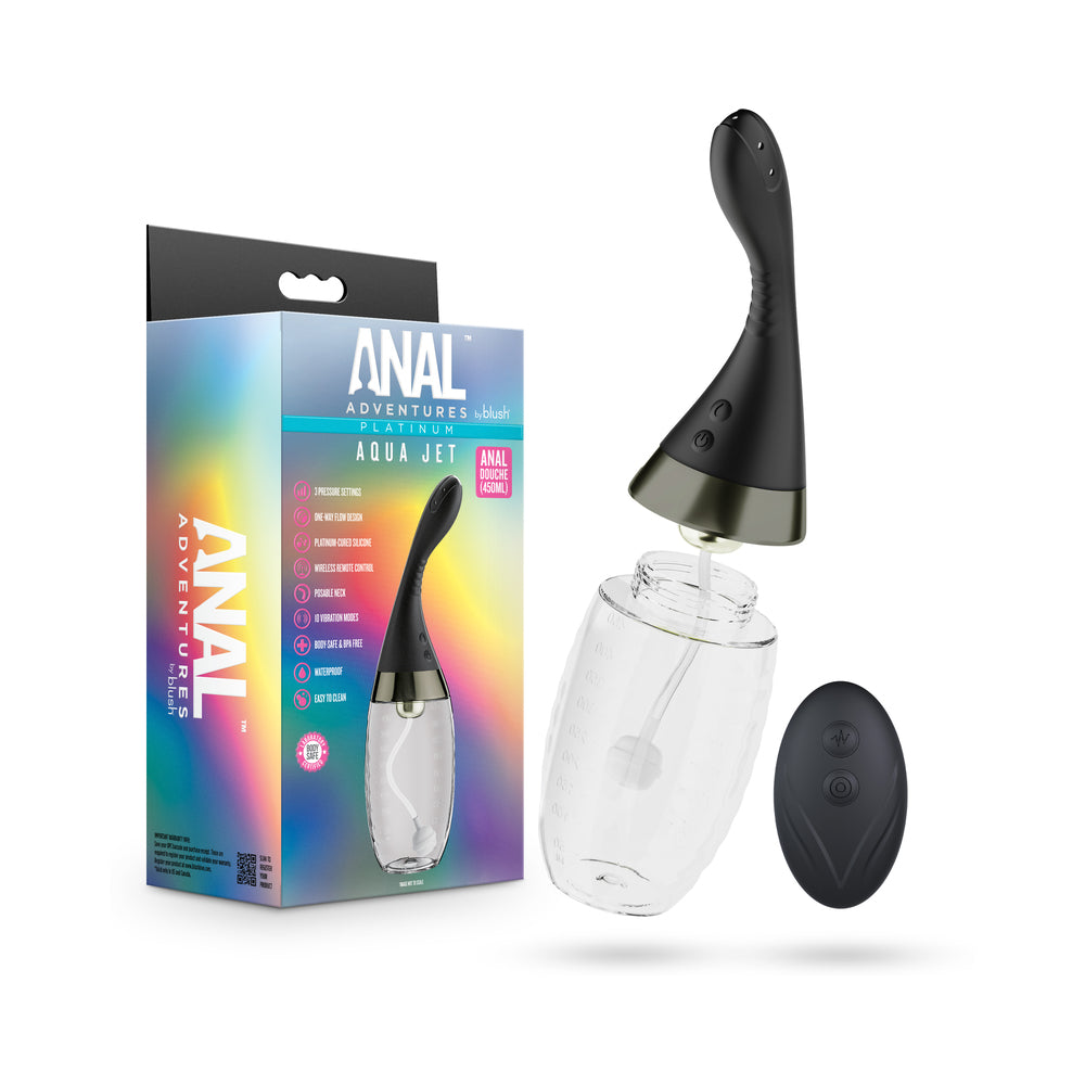 BLUSH - ANAL ADVENTURES PLATINUM AQUA JET BLACK
