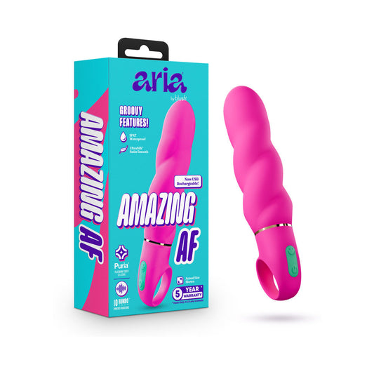 BLUSH - ARIA AMAZING AF 2.0 RECHARGEABLE VIBE FUCHSIA