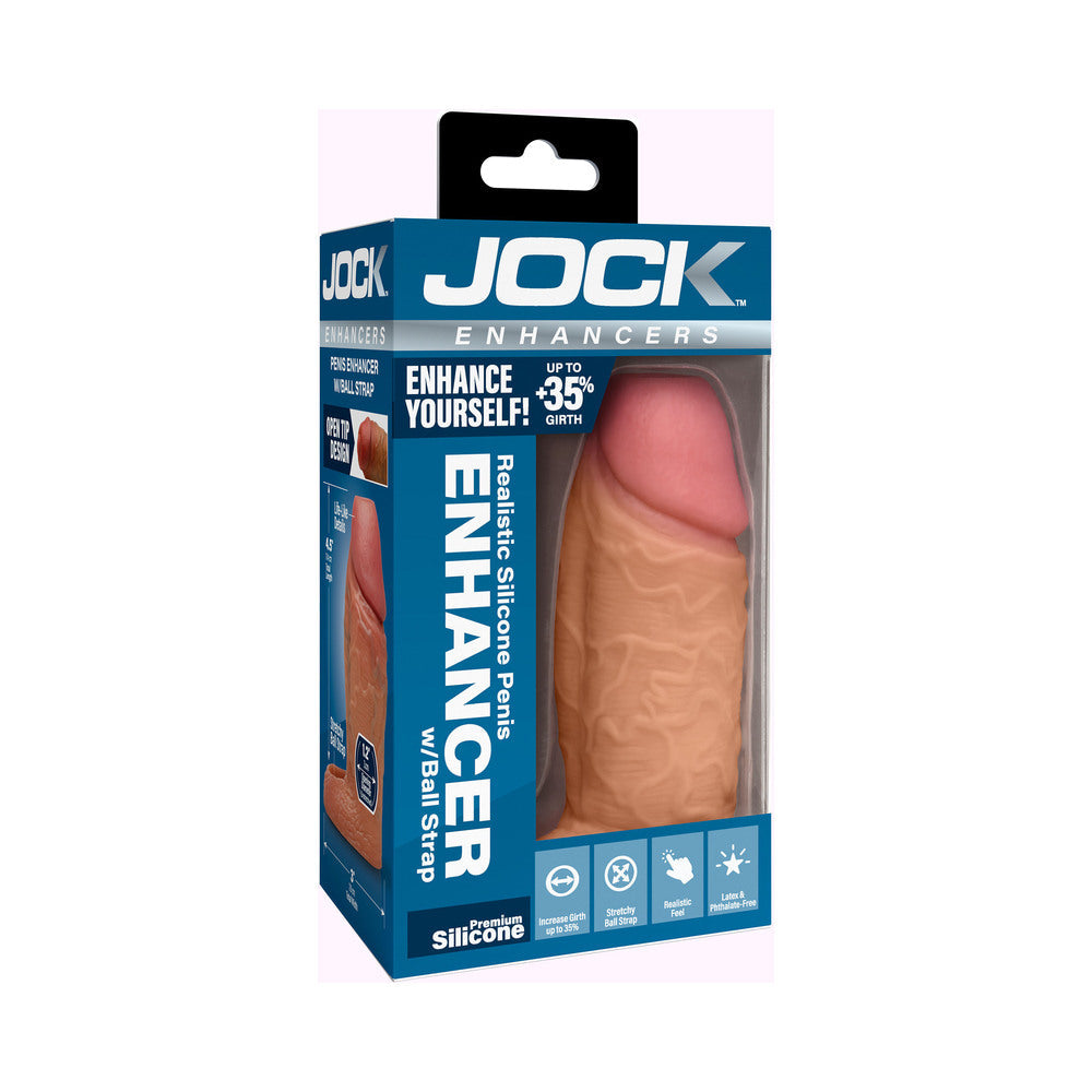 CURVE NOVELTIES - JOCK SILICONE PENIS EXTENSION SLEEVE MEDIUM