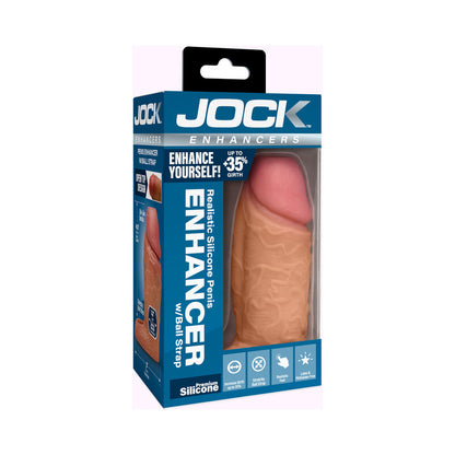 JOCK SILICONE PENIS EXTENSION SLEEVE MEDIUM