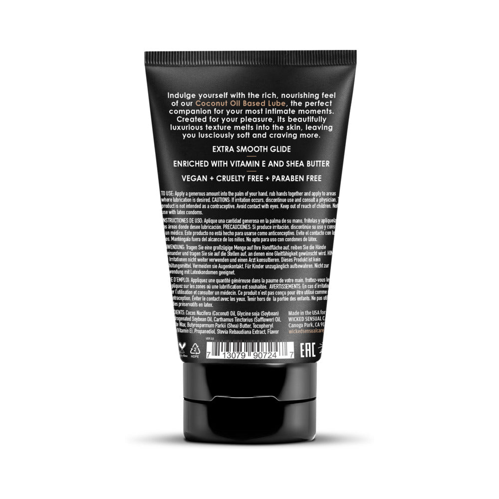 WICKED - COCONUT OIL BASED LUBRICANT 4 OZ.