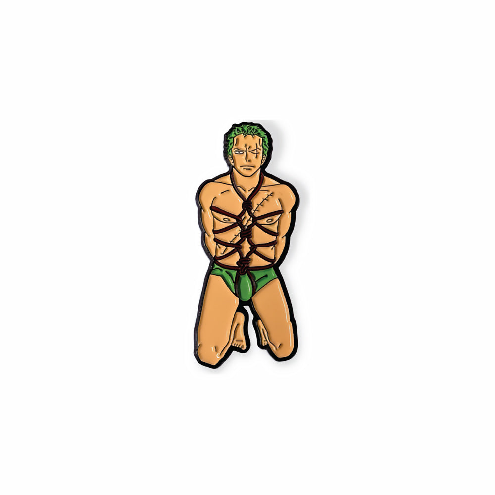 GEEKY & KINKY THE PIRATE HUNTER ENAMEL PIN