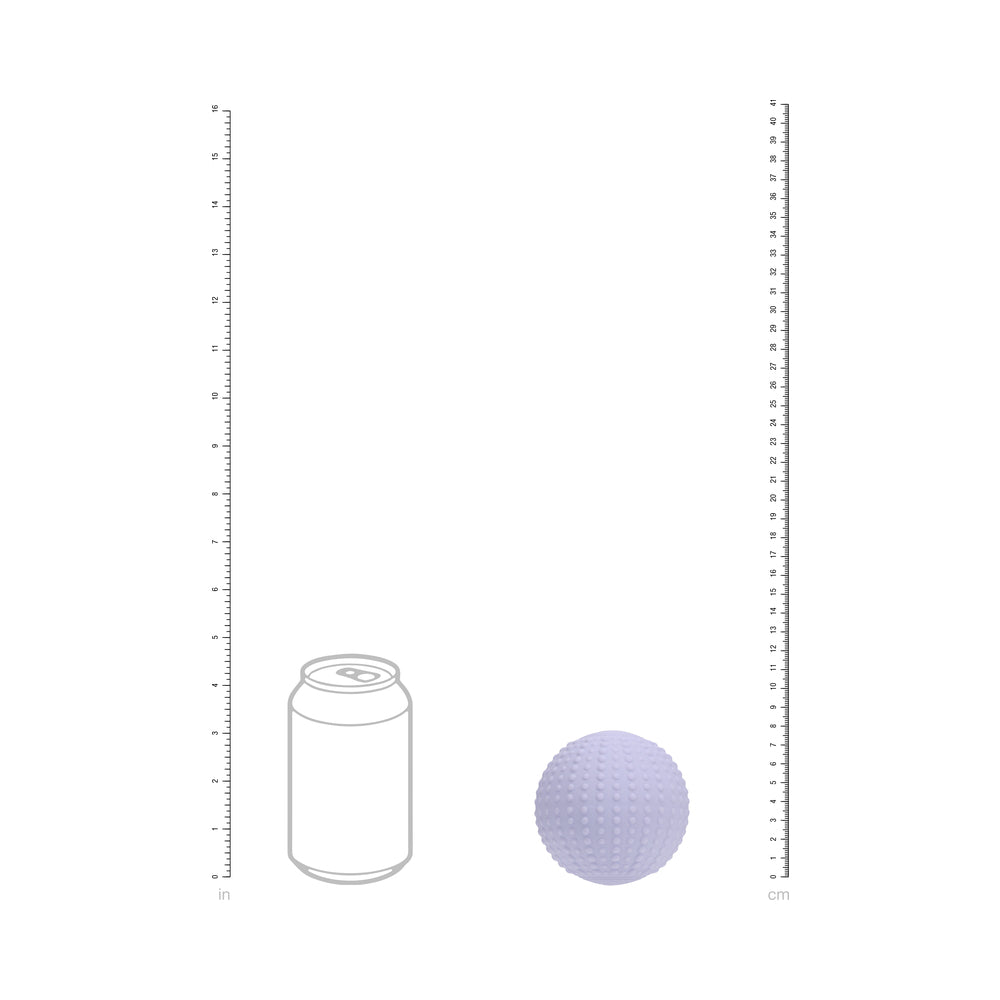 SHOTS - LOVELINE COMFORTPULSE SILICONE MASSAGER LAVENDER