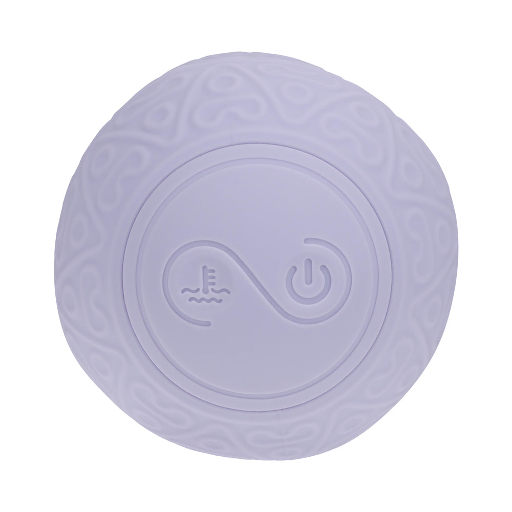 LOVELINE COMFORTPULSE DUO SILICONE MASSAGER LAVENDER