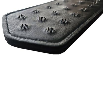 ROUGE LEATHER PIN PRICK PADDLE