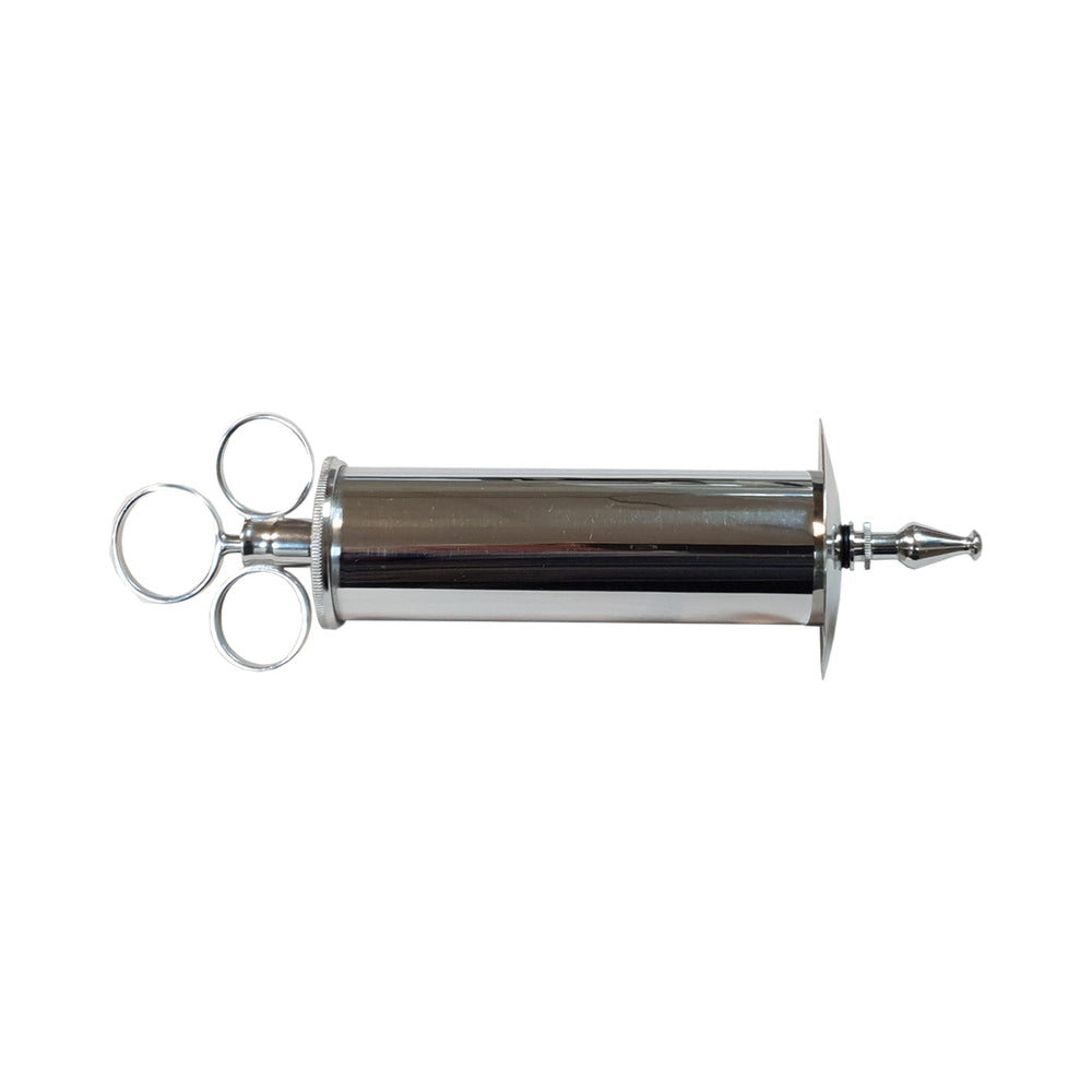 ROUGE STAINLESS STEEL ENEMA SYRINGE