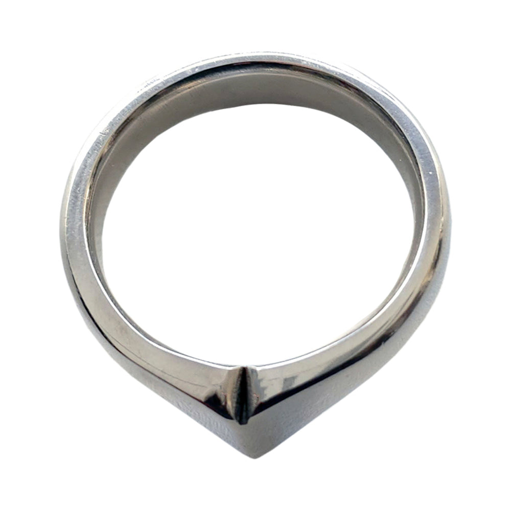 ROUGE GARMENTS - ROUGE STAINLESS STEEL TAJ COCK RING 32 MM