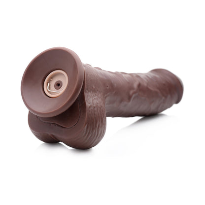LOADZ 8.5 IN. SQUIRTING DILDO DARK