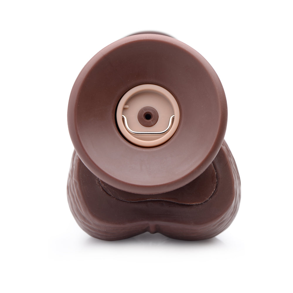 LOADZ 8.5 IN. SQUIRTING DILDO DARK