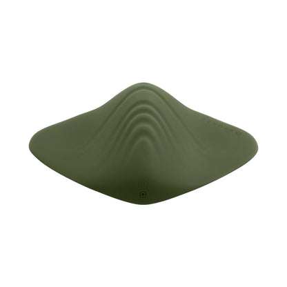 GENDER X - PLEASURE PAD RECHARGEABLE GRINDING PAD & STROKER SILICONE GREEN