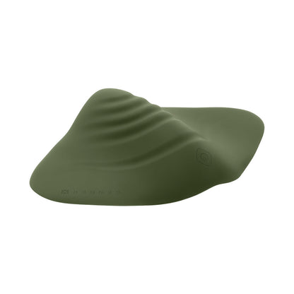 GENDER X - PLEASURE PAD RECHARGEABLE GRINDING PAD & STROKER SILICONE GREEN