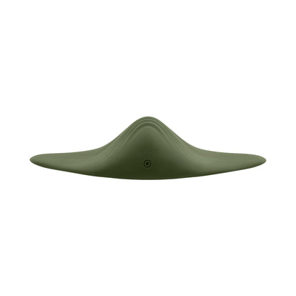 GENDER X - PLEASURE PAD RECHARGEABLE GRINDING PAD & STROKER SILICONE GREEN