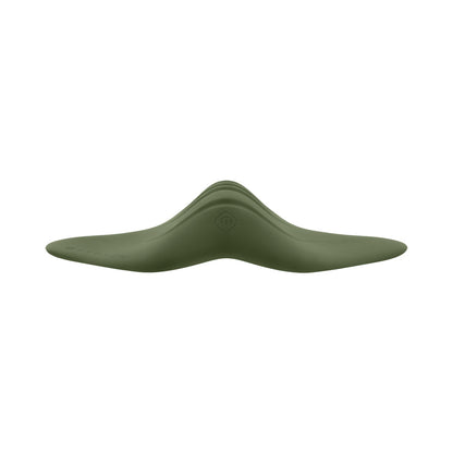 GENDER X - PLEASURE PAD RECHARGEABLE GRINDING PAD & STROKER SILICONE GREEN
