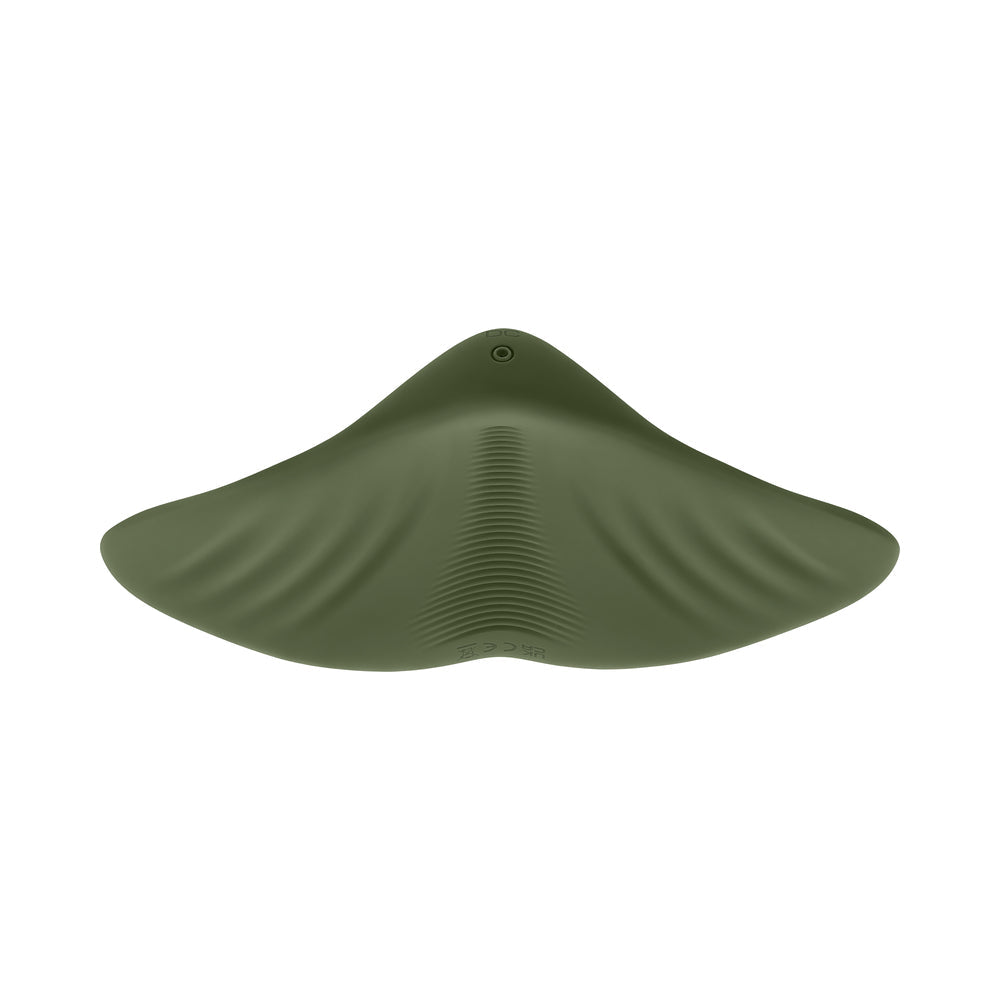 GENDER X - PLEASURE PAD RECHARGEABLE GRINDING PAD & STROKER SILICONE GREEN