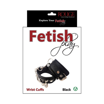 ROUGE GARMENTS - ROUGE FETISH PLAY VEGAN WRIST CUFFS