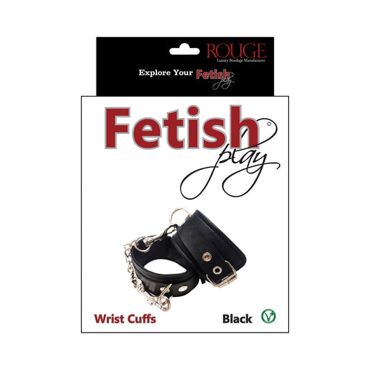 ROUGE GARMENTS - ROUGE FETISH PLAY VEGAN WRIST CUFFS