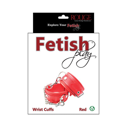 ROUGE GARMENTS - ROUGE FETISH PLAY VEGAN WRIST CUFFS