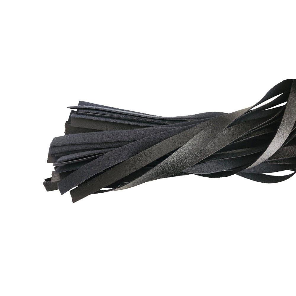 ROUGE GARMENTS - ROUGE FETISH PLAY VEGAN WOODEN HANDLE FLOGGER
