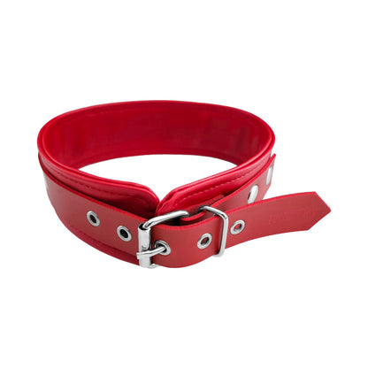 ROUGE FETISH PLAY VEGAN COLLAR RED