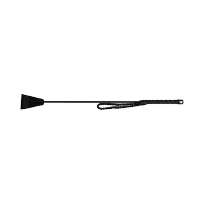 ROUGE FETISH PLAY VEGAN RIDING CROP BLACK